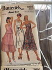 Butterick 5993 Vtg Original Misses Women’s Evening Dress Top Skirt Pattern — photo 1