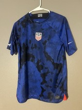 Nike USA Soccer Jersey 2022-23 USMNT Away Blue Tie Dye Youth XL World Cup