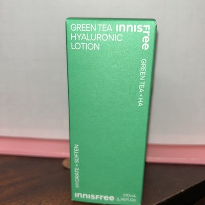 INNISFREE Green Tea Hyaluronic Lotion 5.74oz NIB Expires 3/25/2027