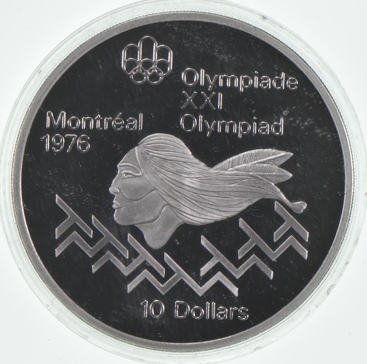 Random 1972-1976 Proof Canada 10 Dollar Olympic Commemorative Coin