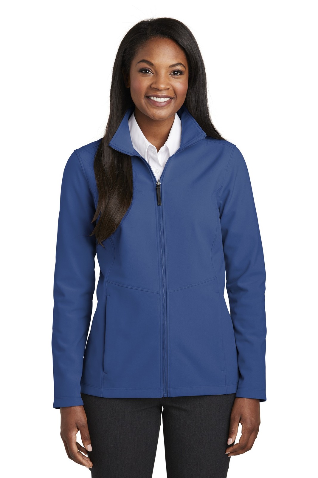 3 Pack Of Port Authority L901 Women's Texture Collective Soft Shell Jacket