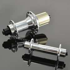 Circus Monkey HRW Road Hubs, F16H/ R24H,1 Pair, Silver