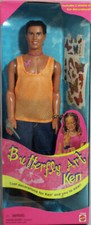 Butterfly Art KEN 1998 Barbie Doll