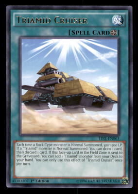 yugioh vehicle cards Yugioh Triamid Cruiser #TDIL-EN063 The Dark Illusion LP