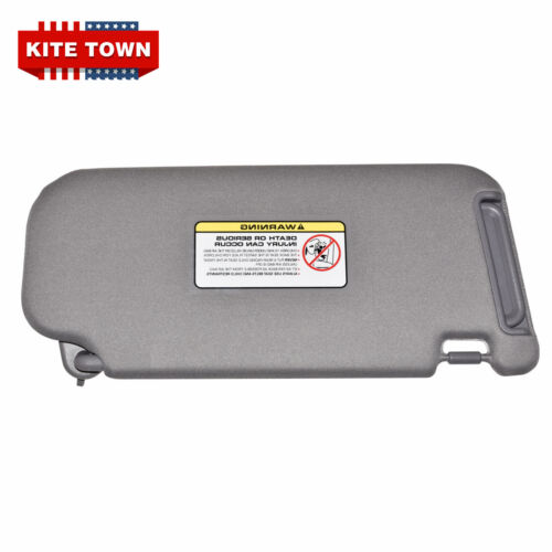 Sun Visor With Makeup Mirror Grey Left Driver Side for Hyundai Elantra HD 06-10 - Picture 6 of 8