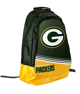 Handmade Green Bay Packers backpack. Mexican woven style. Unisex. Green Bay Packers Boho cotton backpack Woven textile  main image 3