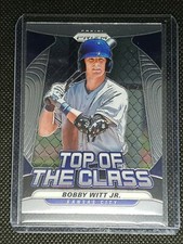 2020 Panini Prizm Baseball BOBBY WITT JR RC #TOC-2 Royals TOP OF THE CLASS 