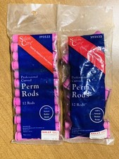 2 Packs Vintage NOS Perm Rods Brentwood Labs 292533, Sealed, Plum Color