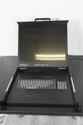 StarTech Rack Console (RACKCONS1901) 1U 19'' Folding Rackmount LCD Console