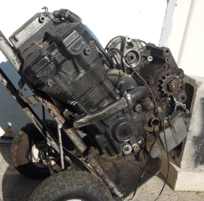 GSX-R600 エンジン 1999 Suzuki GSX-R 600 N714 SM389. engine motor good