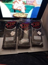 3 Vintage Dark Brown 615 Heart pre-cut Latch Hook Rug Yarn 320 count