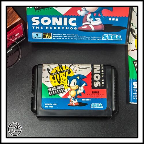 MEGA DRIVE GENESIS SONIC THE HEDGEHOG Gioco retrò giapponese - Foto 3 di 3