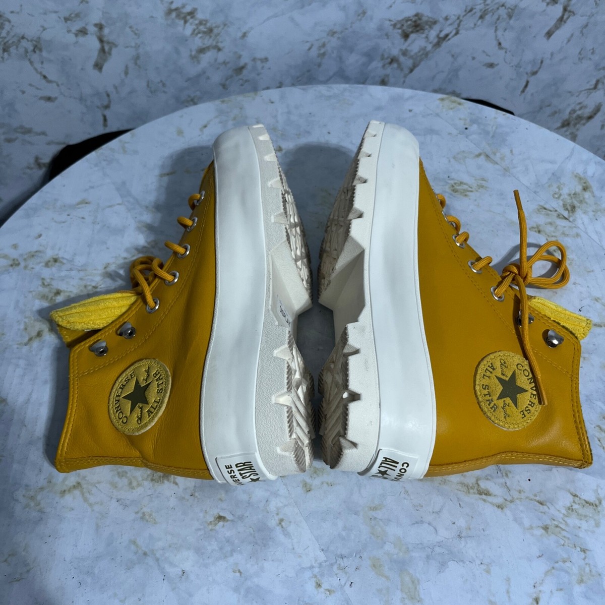 Platform Converse Converse Lugged Yellow Yellow Lugged Converse