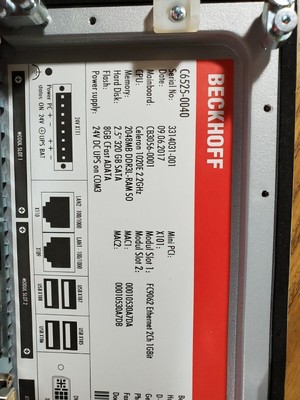 1PC New BECKHOFF C6525-0040 Industrial PC BRAND NEW B&F C6525-0040 FREE SHIP US