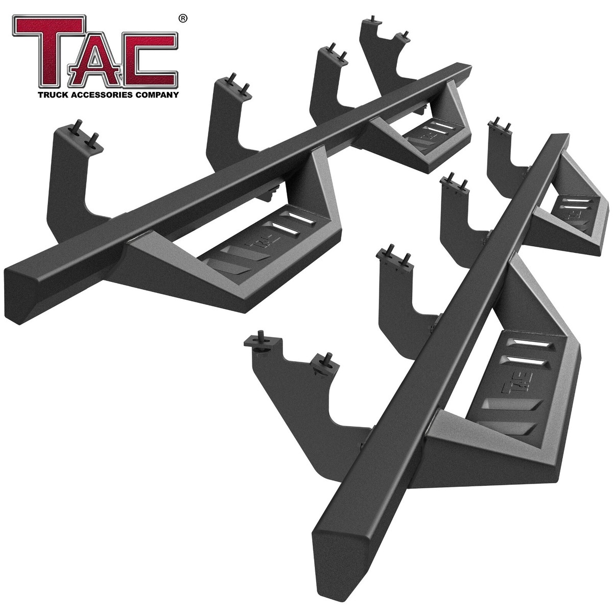 TAC Sidewinder Running Boards for 2022-2026 Toyota Tundra CrewMax