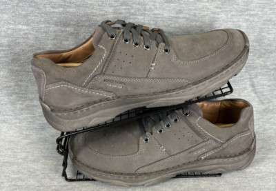 Josef Seibel Liam 01 Shoes Mens 14 Gray Borneo Leather Comfort Casual EU 46