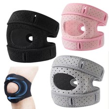 1/2x Orthopädische Kniebandage und Sport Alltag Kniestütze mit Klettverschluss