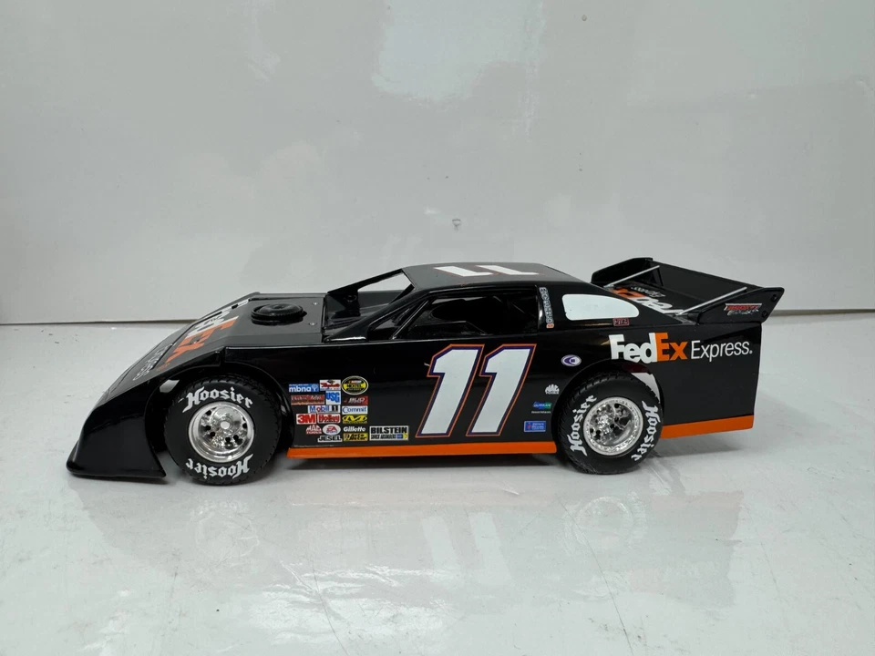 Motorsports Authentics Nascar #11 Denny Hamlin Late Model Dirt Car 1:24 Diecast - Image 4 of 4