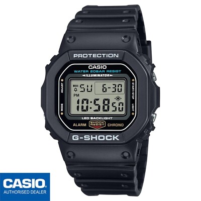 CASIO DW-5600UE-1ER DW-5600UE G-SHOCK origin ORIGINAL NEGRO Hombre MODULO 3525