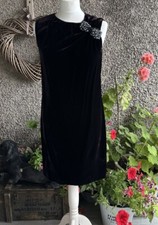 D&G Dolce & Gabbana ❤️ Velvet Dress Size 42 8-10