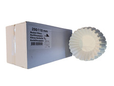 1000 Korbfilter 250/110mm Kaffeefilter weiß,für WMF,Bonamat,Animo,gute Qualität!