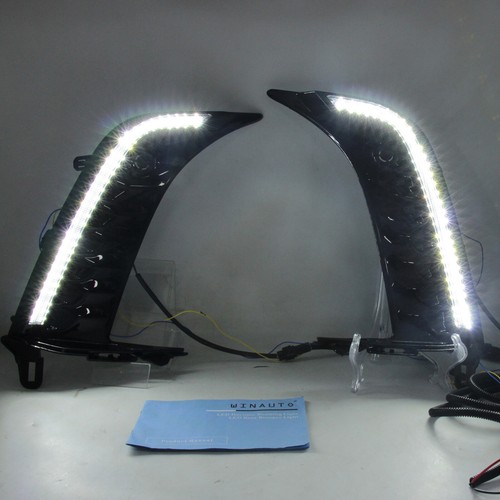 For Toyota Camry SE XSE 2025 Daytime Running Light Fog Light w/Turn Signal Lamp - Picture 6 of 21