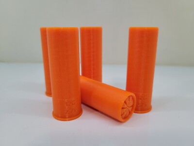 5x 12 Gauge Shotgun Training Rounds Snap Caps Dummy Rounds 2.75