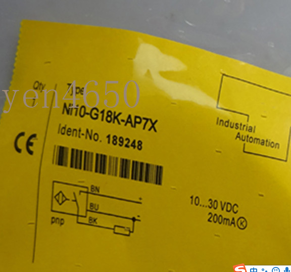 New Turck Proximity Sensor NI10-G18K-AP7X