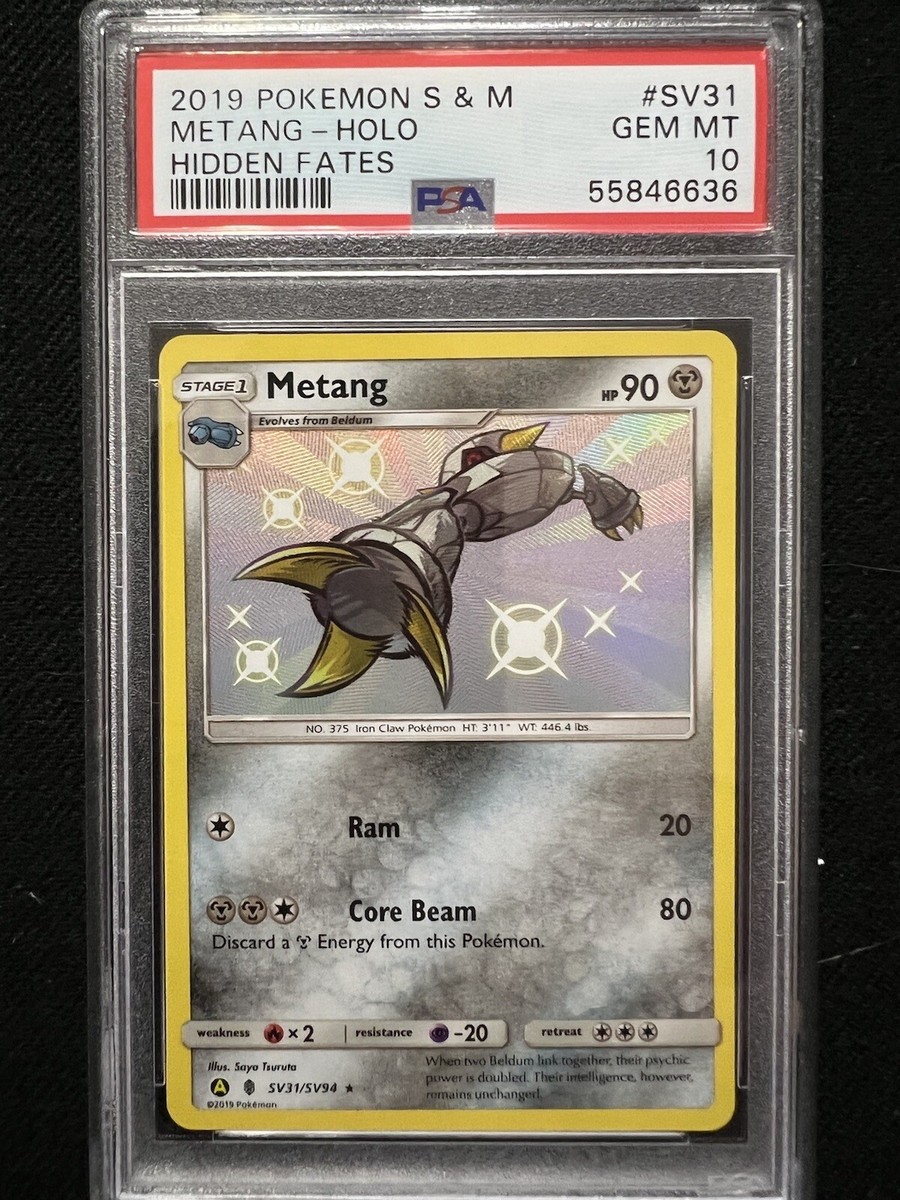2019 Hidden Fates Metang Holo SV31/SV94 PSA 10 Gem Mint | eBay