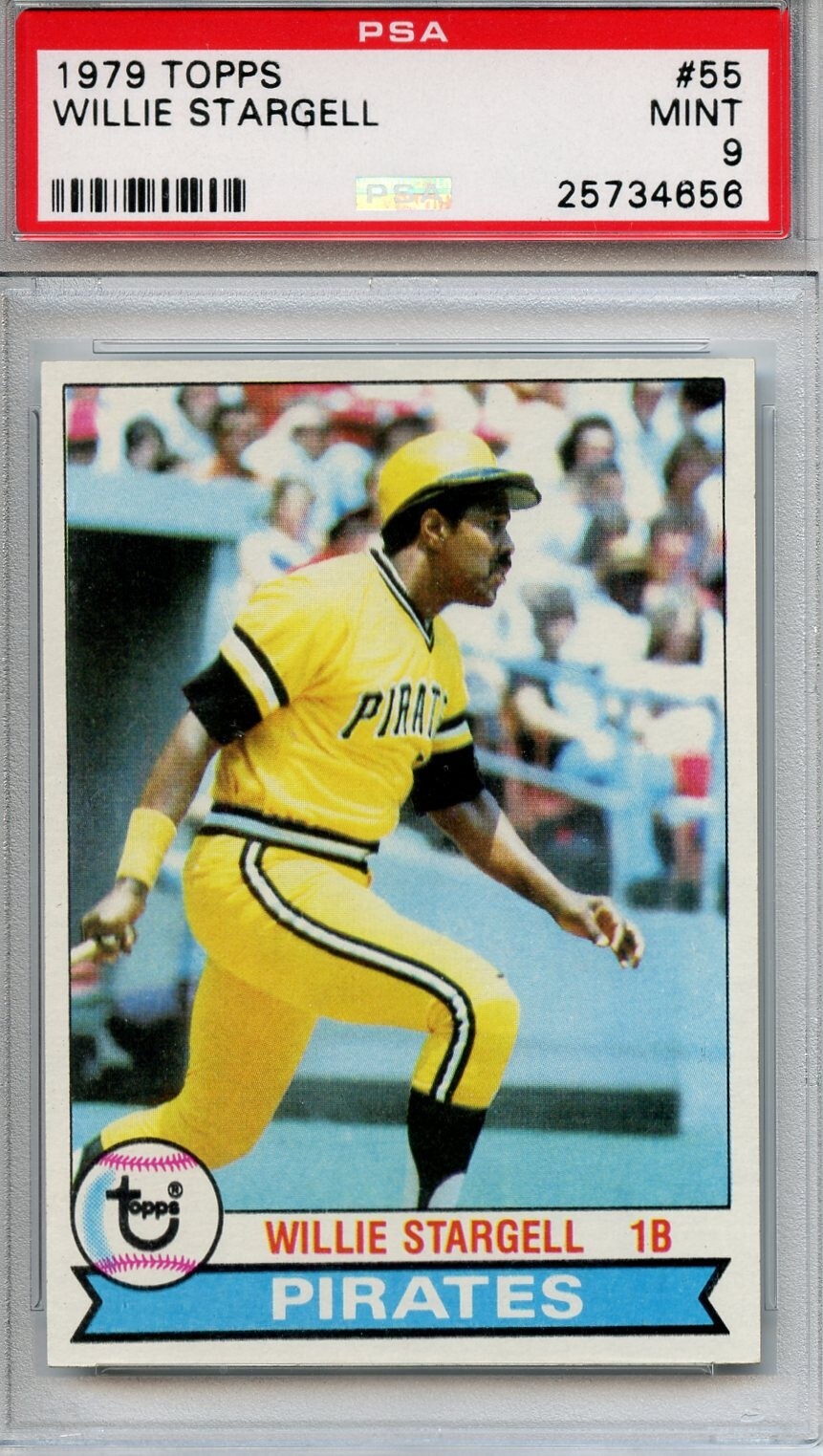 1979 Topps #55  Willie Stargell Pittsburgh Pirates PSA 9 MINT