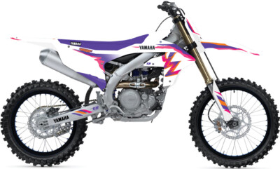 D'Cor Visuals Yamaha YZ Retro Graphic Kit-YZ 250F-19-23