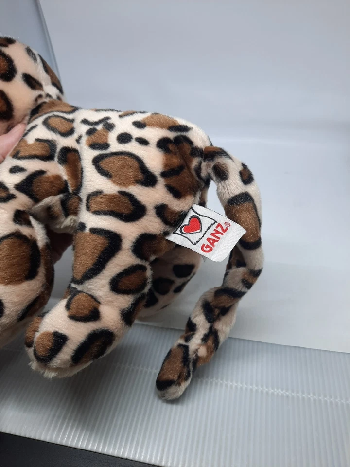 Ganz Webkinz SPOTTED LEOPARD Plush Toy No Code HM182 Stuffed Animal - Image 2 of 4