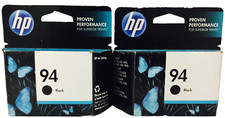 New Genuine HP 94 Black 2PK Ink Cartridge Deskjet 6520 6540