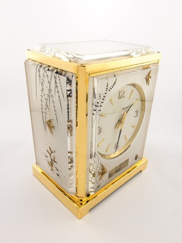 Fine and rare LeCoultre Atmos V AQUARIUM shows fishes 1962 Ref.5810 - Picture 5 of 8