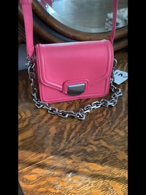 ZARA CROSSBODY BAG BNWT FUCHSIA M
