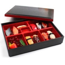 Japanese Style Bento Boxes Plastic Rice Sushi Catering Container  Sushi Storage