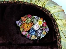 Fabulous Vintage Tea Cozy With Ribbonwork