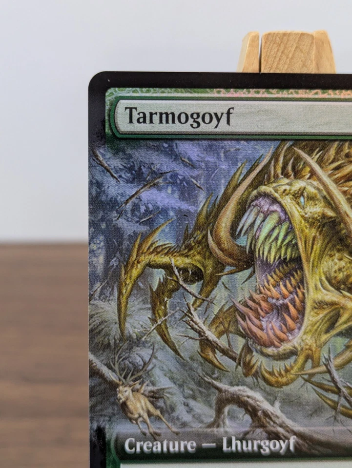 Tarmogoyf Foil Extended Art Ultimate Masters MTG Magic The Gathering Card Holo - Image 3 of 4