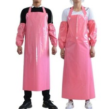 TPU Waterproof Apron Acid Alkali Resistance Kitchen Overall Pinafore Unisex