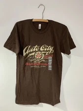 T-Shirt Auto City Brewing Brewed Beer Detroit Mercantile Co Size: Sm Hamtramck