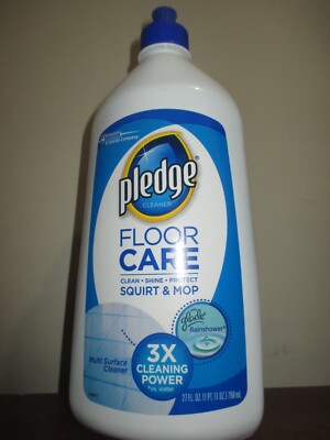 Pledge Floor Care Squirt & Mop 27oz. Multi-Surface Cleaner Clean Shine Protect