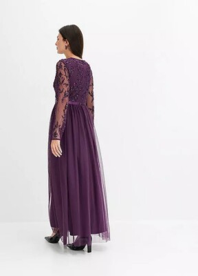 Freemans Purple Sequin Sparkle Overlay Maxi Dress Plus Size UK 20  (fm174-13) | eBay UK