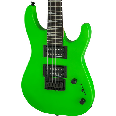 Jackson JS Series Dinky Minion JS1X - Amaranth Fingerboard, Neon Green