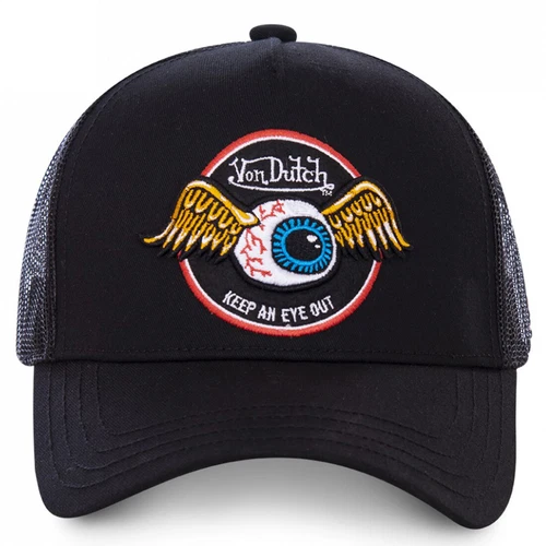 Fashion VON DUTCH Style Trucker Cap Tampa - Foam Baseball Cap Hat Logo Mesh Cap - Picture 8 of 24