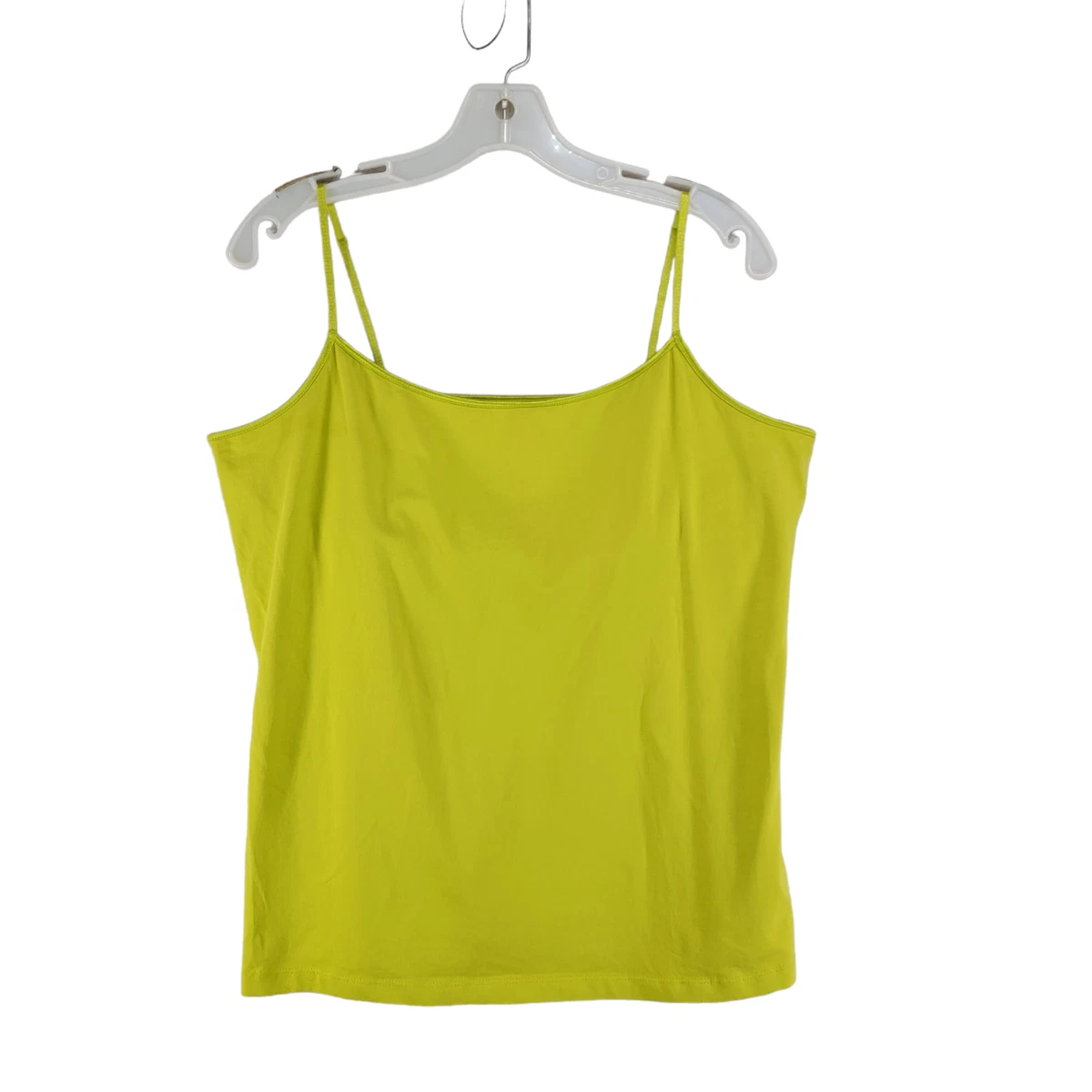 Yellow spaghetti strap tank top sale