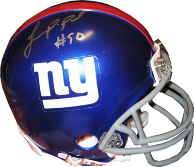 Jason Pierre Paul jpp Signed NY Giants Mini Helmet Autograph STEINER COA 