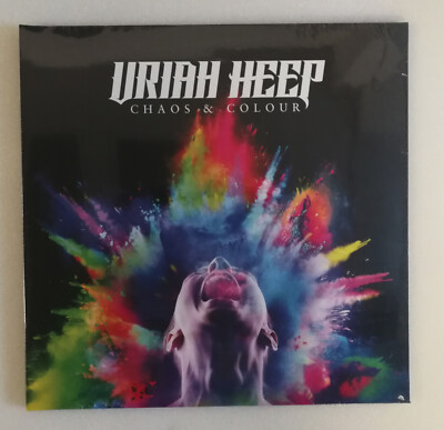 12'' LP colored lime vinyl Uriah Heep Chaos & Colour Limited Indie Edition - AN32