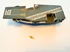 Micro Machines Aircraft Carrier 1988 Lewis Galoob Blue 85 Action Playset 80s Toy