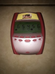 big screen poker handheld game
