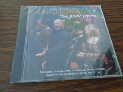 FREDDIE MERCURY/MARIO PREVITI arr. BARCELONA - THE ROCK OPERA CD New Sealed. RR